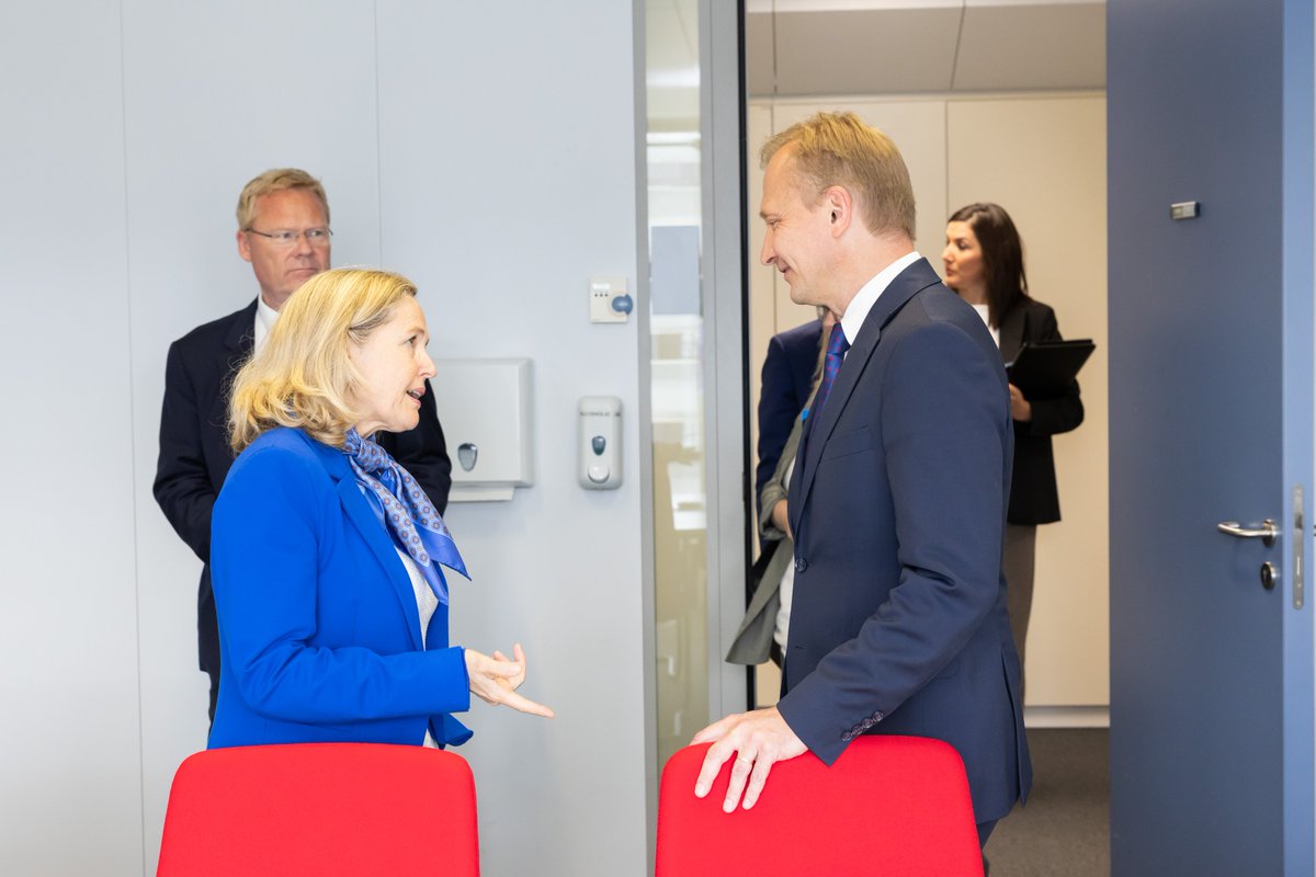 Piotr_Serafin's tweet image. Met with @NadiaCalvino, President of the @EIB, to discuss how we can enhance our partnership in financing EU-related projects in the next long term #EUbudget 🇪🇺