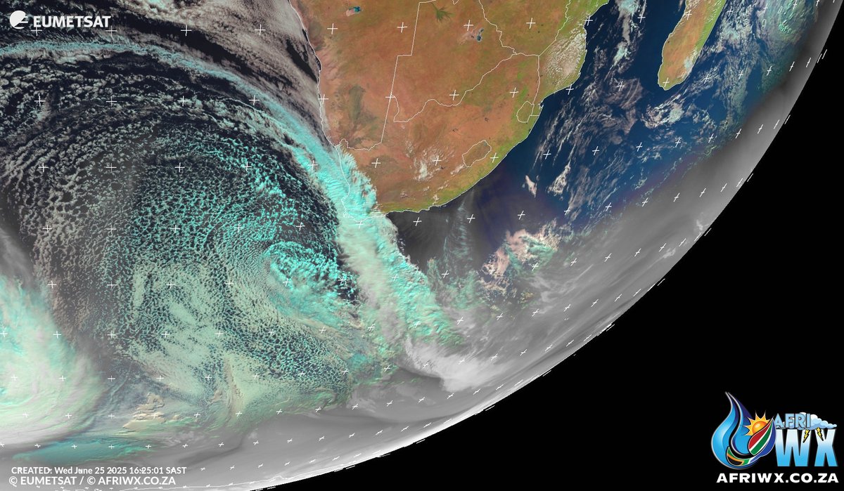 🇿🇦 Your Afternoon [4K] HD Satellite Weather Picture
