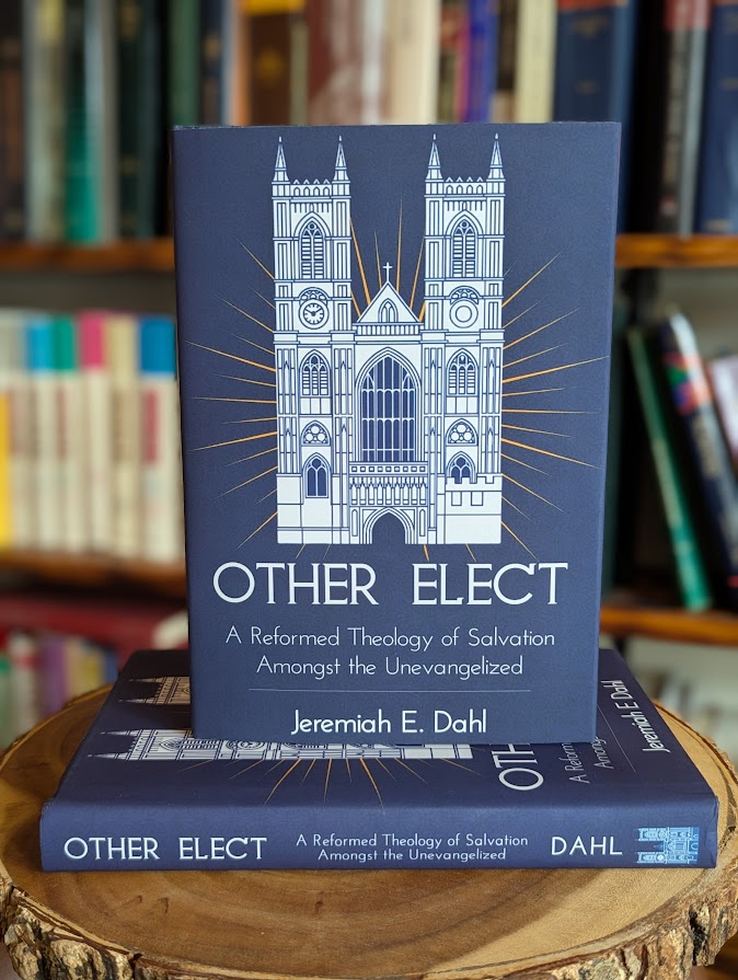 jdahlxn's tweet image. In honor of #PCAGA, giving away a copy of my book Other Elect: A Reformed Theology of Salvation Amongst the Unevangelized.

Like, retweet, and follow to enter. Those who don&apos;t win will still receive a link for 15% off print editions and 20% off Google eBook.