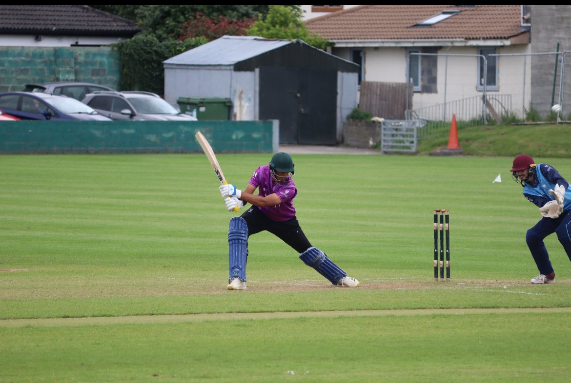 cricketleinster's tweet photo. After 10 overs of the reply North Leinster have moved to 69/3 in a fluent if a little loose batting effort.

They have lost Shahid, Doyle and Sherzad. 

Farman, Karpe and Cleary in the wickets. https://t.co/3P3p5npKid