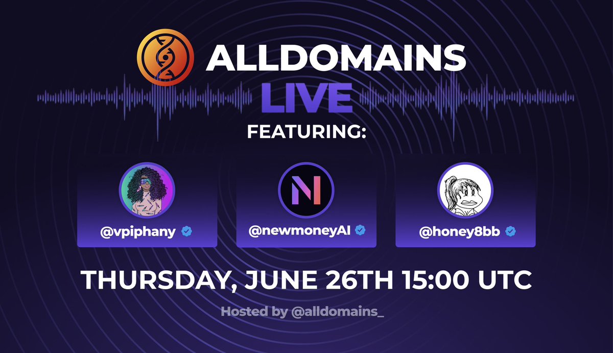 Join us tomorrow the .gm Coffee Meet with <a href="/NewmoneyAI/">Newmoney Wallet</a> ☕

We’ll be joined by <a href="/TravDoesDeFAI/">Travis Skweres</a> to chat about DeFAI, what Newmoney is, and digital identities 🙌🏻

🕒 3pm UTC
🔔 Set your reminders below