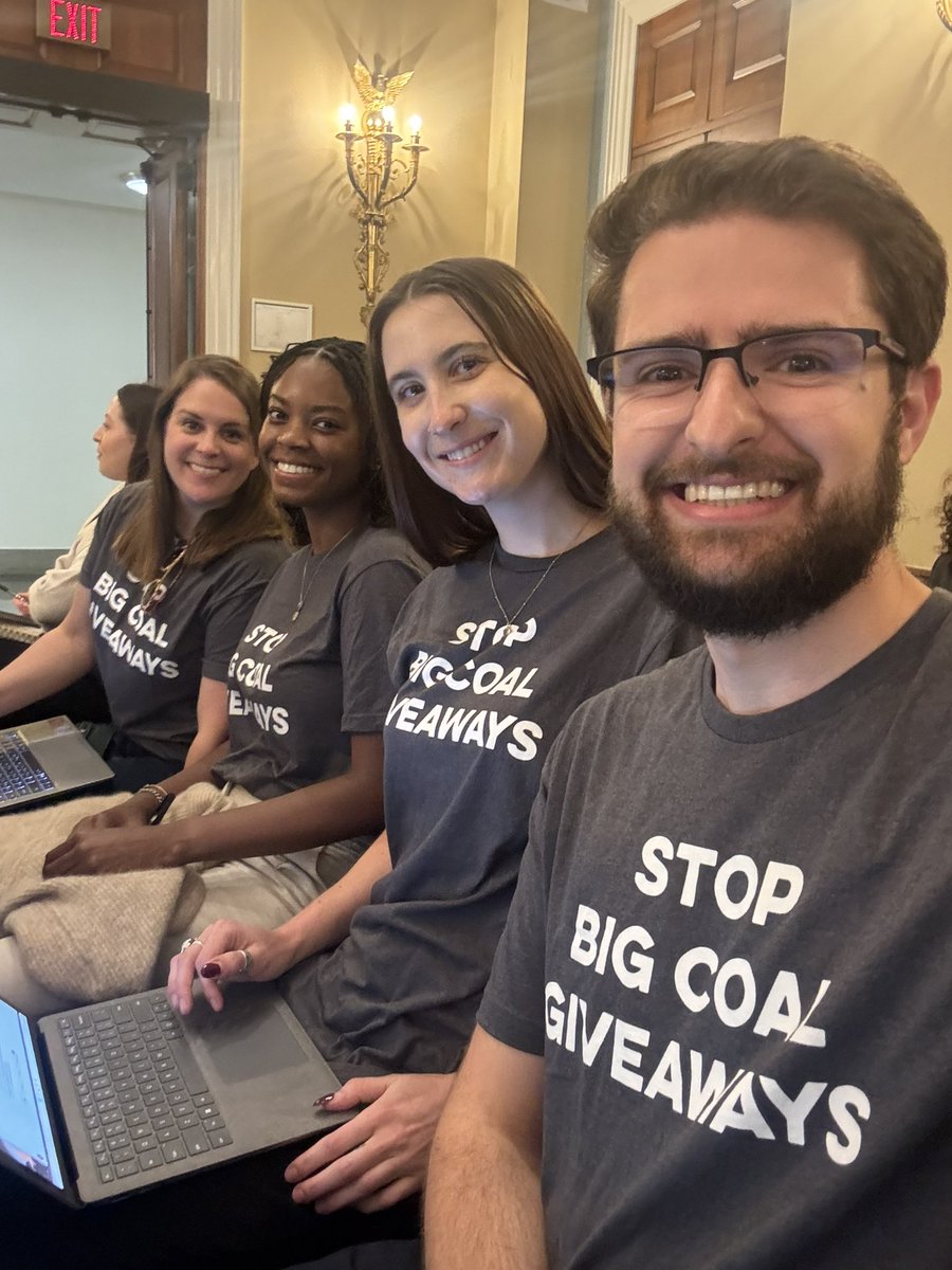 Cameron Walkup (@cbwalkup) on Twitter photo We are at a markup this morning that includes a bill to literally give away public land in Montana for free so a coal mining company can expand its mine.
Thanks <a href="/NRDems/">Natural Resources Democrats</a> for fighting back against Big Coal Giveaways like the ones in this bill and in Republicans’ Big Ugly Bill. We are at a markup this morning that includes a bill to literally give away public land in Montana for free so a coal mining company can expand its mine.
Thanks <a href="/NRDems/">Natural Resources Democrats</a> for fighting back against Big Coal Giveaways like the ones in this bill and in Republicans’ Big Ugly Bill.