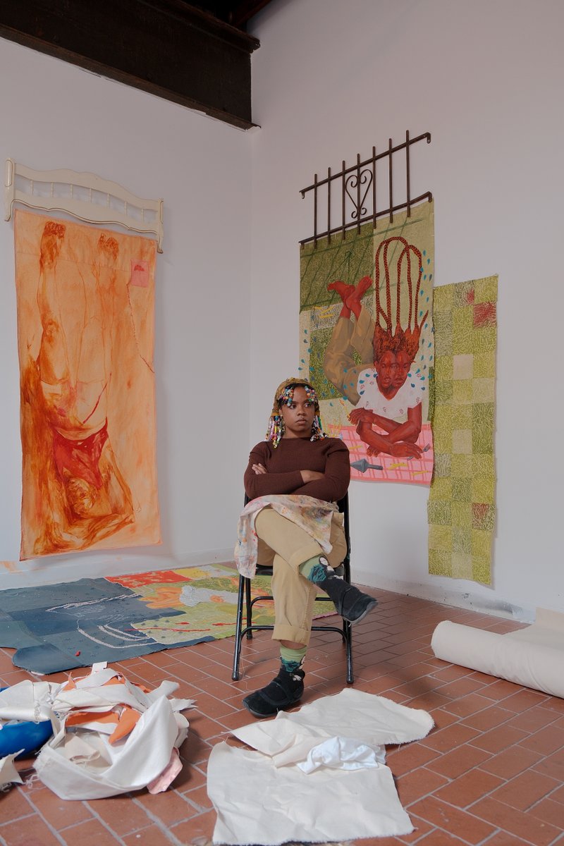 The Greater Columbus Arts Council, in partnership with CMA, is thrilled to announce that Alexandria Couch has been selected as the 2025 Aminah Robinson Artist Resident!

Learn more: ow.ly/TMUx50Wg716

<a href="/GCAC_Cbus/">GCAC</a>
#ArtMakesCbus

Alexandria Couch photo by Jamesly Saint Louis.