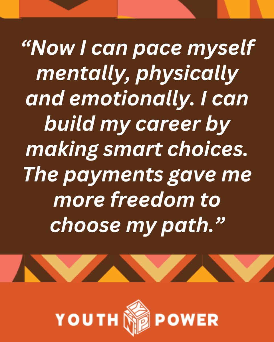 🌻Young people in our pilot told us they could make plans for the future and dream bigger with 1 year of financial support.

Read our new report "Starting to Live" to learn more: bit.ly/44cepz5