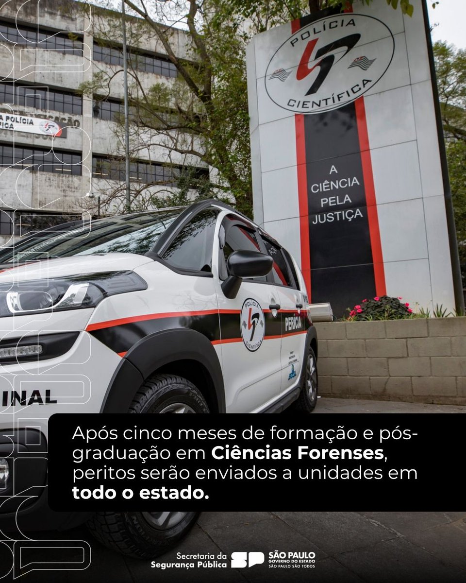 SegurancaSP's tweet image. Além desse grupo, o Governo de SP também deve nomear, em breve, mais de 100 médicos-legistas aprovados no mesmo concurso. Reforços importantes para a Polícia Técnico-Científica e para a população paulista.

#SegurançaSP #PeríciaCriminal #NomeaçãoSP