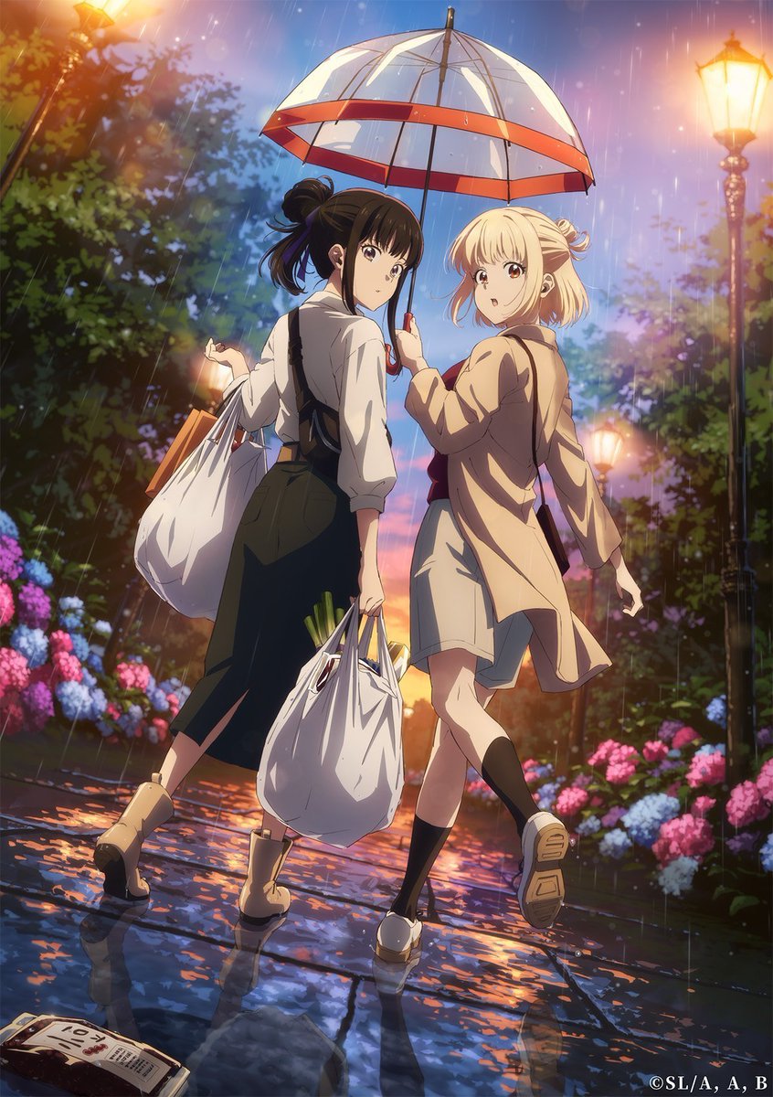 'Lycoris Recoil' New Visual

Sequel is currently in production