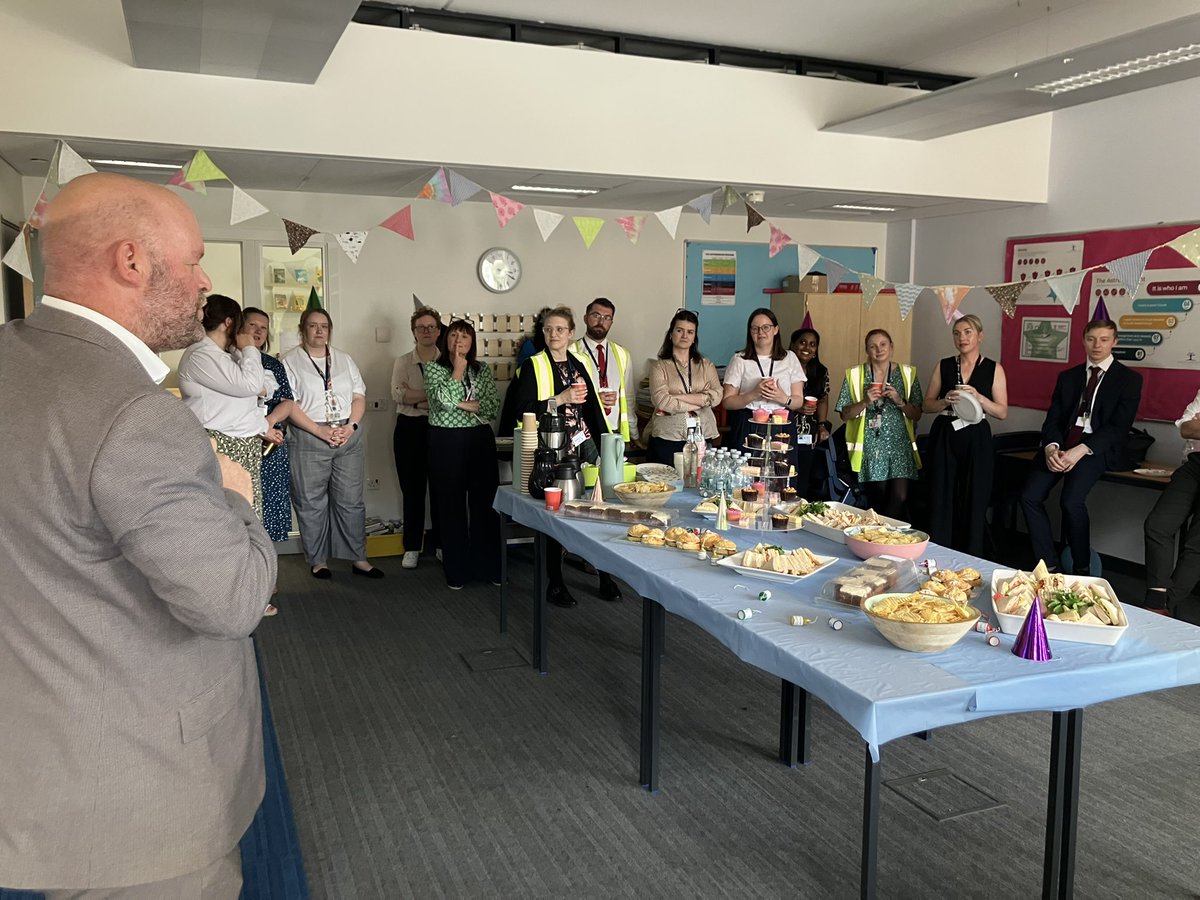 Lovely to join <a href="/Netherwood_Acad/">Netherwood Academy</a> celebrating all <a href="/TeachFirst/">Teach First</a> , ECTs and  ITT colleagues this afternoon. Reaching the end of the year is a milestone they should rightly be proud of! Many thanks to all the mentors and wider colleagues who have supported them on their journey 🌟