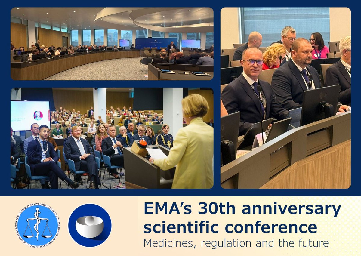 📅🎂 EMA is celebrating its 30th anniversary! To mark the occasion, the scientific conference “Medicines, Regulation and the Future” is taking place in Amsterdam. It highlights three decades of progress in European regulatory science and EMA’s contribution to safeguarding public