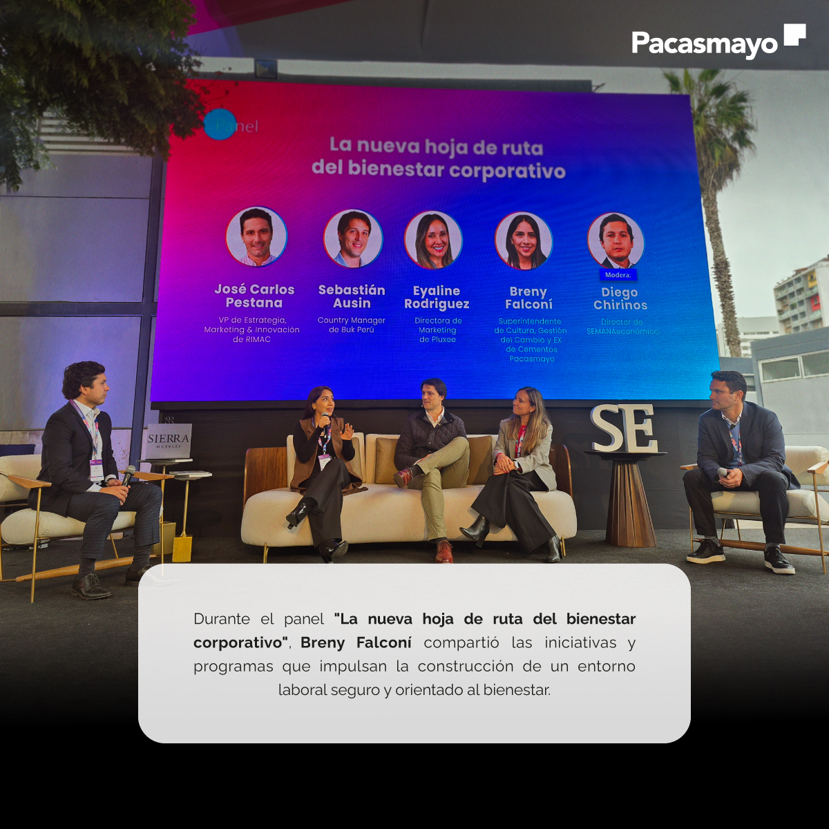 C_Pacasmayo's tweet photo. ¡Participamos en el 1er Summit de Felicidad Corporativa! 💛
En Pacasmayo impulsamos el bienestar como parte de nuestra estrategia, y nuestros principios culturales guían la construcción de una organización donde ser felices también es parte del trabajo.💪
#LasPersonasPrimero https://t.co/yuSM6XftW2