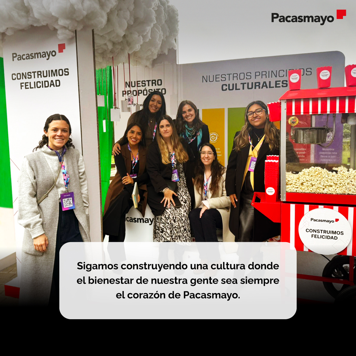 ¡Participamos en el 1er Summit de Felicidad Corporativa! 💛
En Pacasmayo impulsamos el bienestar como parte de nuestra estrategia, y nuestros principios culturales guían la construcción de una organización donde ser felices también es parte del trabajo.💪
#LasPersonasPrimero