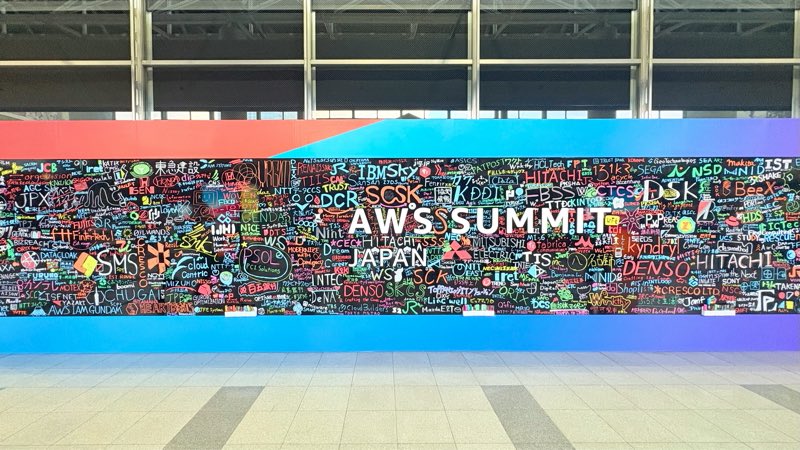 kojimula's tweet photo. 実はAWS Summit行ってた
セッションは程々にして「Developer on Live」辺りでデモ見て聞いて楽しー！ってやってた
 #awssummit2025 https://t.co/O0ScT9eZCk