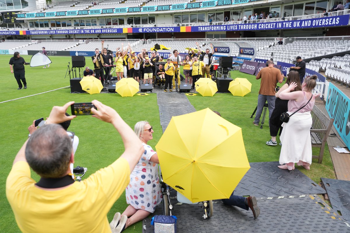 Lord's Cricket Ground (@homeofcricket) on Twitter photo An amazing performance from <a href="/electricbrolly/">Electric Umbrella</a>, thank you so much for coming to the Home of Cricket! An amazing performance from <a href="/electricbrolly/">Electric Umbrella</a>, thank you so much for coming to the Home of Cricket!