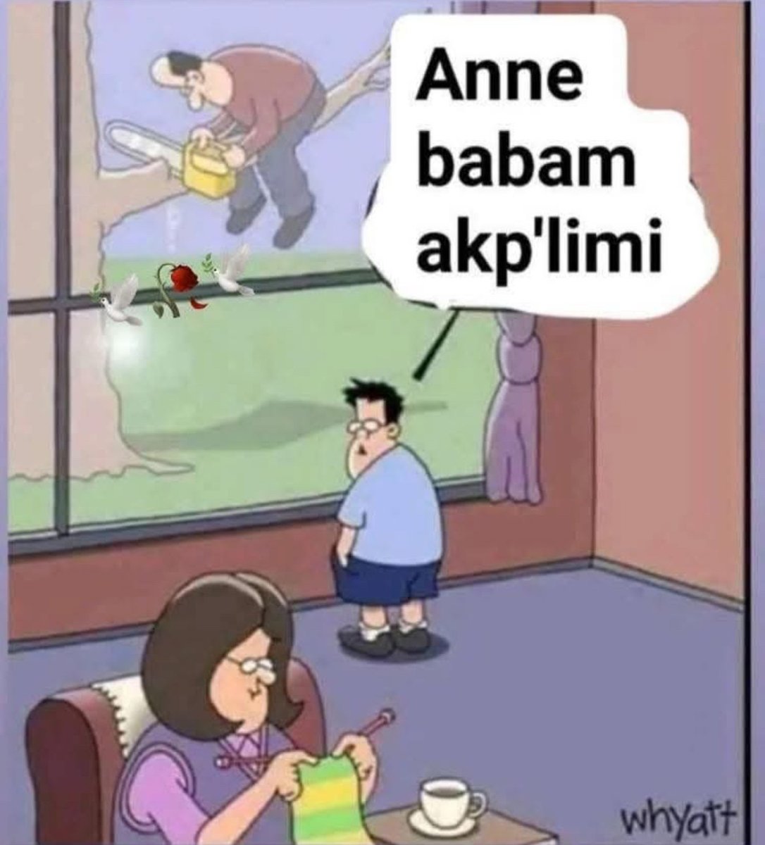 Evet yavrum, bindiği dalı başka kim keser?🤪🤣🤣🤣😁