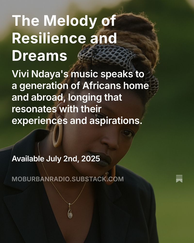 We just cant get enough of <a href="/vivindaya_music/">Vivi Ndaya</a> so we wrote about her 
open.substack.com/pub/moburbanra…