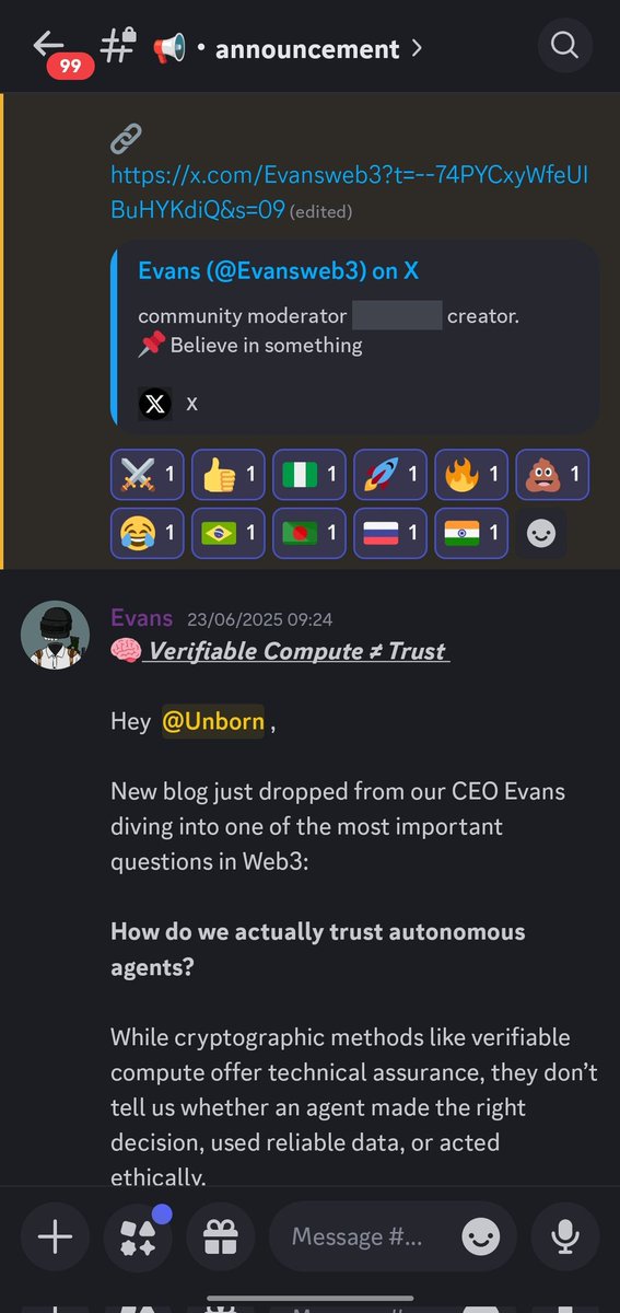 Evansweb3's tweet image. Hi I'm Evans .
I'm a community moderator with a vast experience in setting and managing web3 discord servers.
It's always a pleasure working with startup projects, seeing them move from ground level to top. This is what inspires me.
I'm always open to work with you.