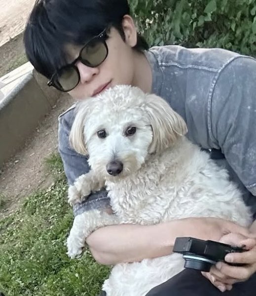 Chaest_SY's tweet photo. そういえば #Bro🐶くん元気かな?代々木のFMで話題出たかも覚えてないわ😂毎朝ご主人のヒョプくん起きるの待って、お散歩してもらってるのかなぁ❓結局センイル渡韓でこの公園行けてない😢 #CHAEst🌻 #Chaebro #ChaeJongHyeop #ブロくんとツーショット見たいな https://t.co/UoYV6IM8wO
