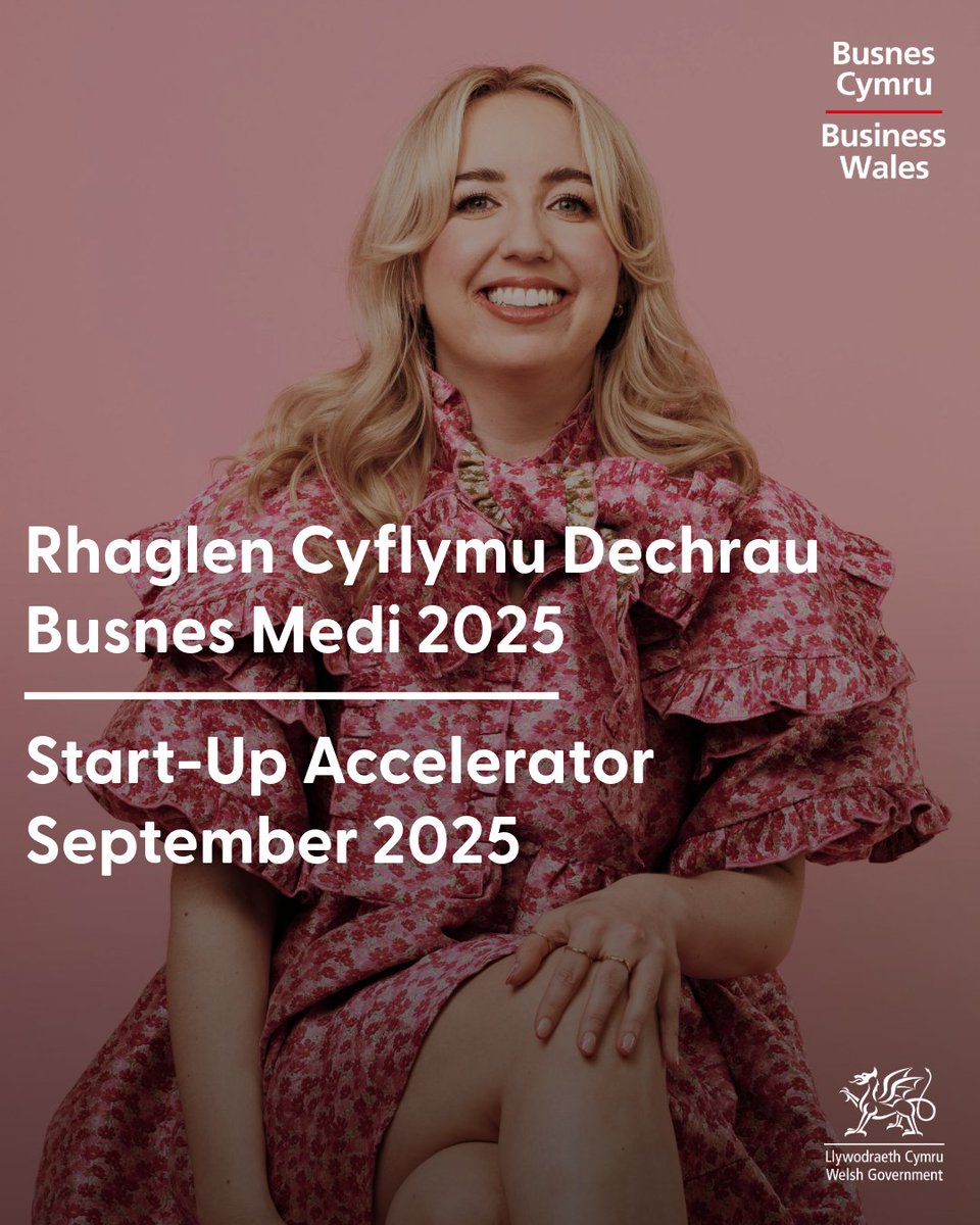 Welsh entrepreneurs with big ambitions: our 10-week Start-Up Accelerator could be your launchpad!

Seeking businesses aiming for £1M turnover by 2029, 10+ jobs &amp; international exports.

Apply by 25 August 2025 (or before - spots filling fast!)

businesswales.gov.wales/news-and-blog/…