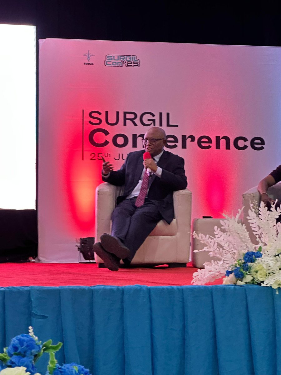 SURGIL_Lagos's tweet photo. Fun Fact about Prof Bode😅

He collects knives and has a collection of over 60 knives. He prides in showing them off to his children. He loves to see their workmanship and the intricacy

#SURGILCon25 
#WholesomeSurgeon
#BeyondTheOR
#MedTwitter https://t.co/h2m2bsUGUJ