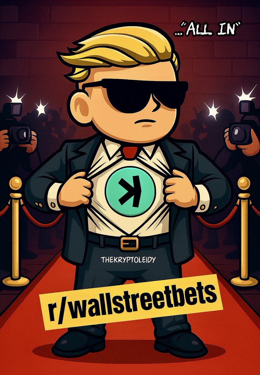 When the spotlight hits, Kaspa shines — WallStreetBets knows the Real Alpha.”✨⭐️📸📷🤳

WallStreetBets➕KAS = GAMEOVER‼️

$kas #kaspa