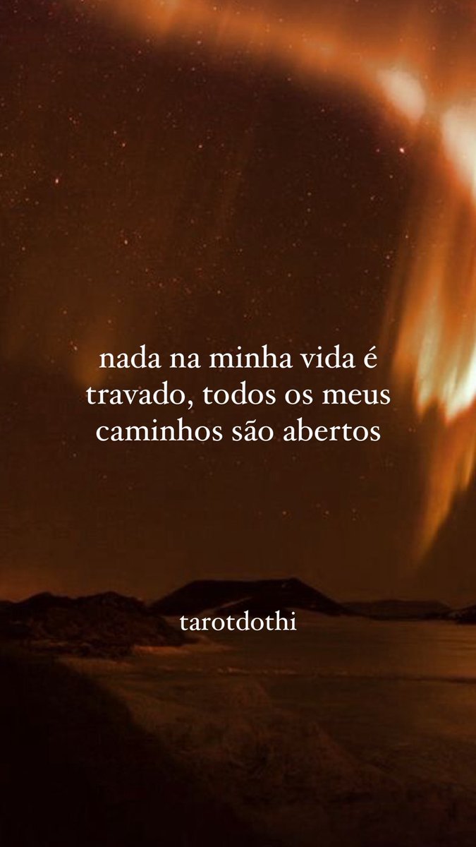 tarotdothi's tweet photo. ✨ afirmação do dia! 
- comente “que assim seja” para afirmar. https://t.co/eRgfBaXji9