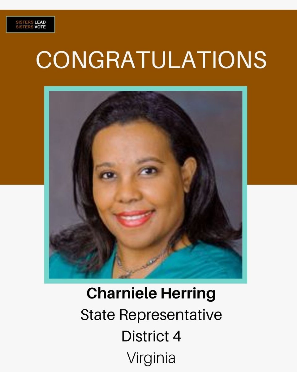 A heartfelt congratulations to the black women in Virginia who have triumphed in their elections and are moving on to the general election!⁠
⁠
#SistersLead