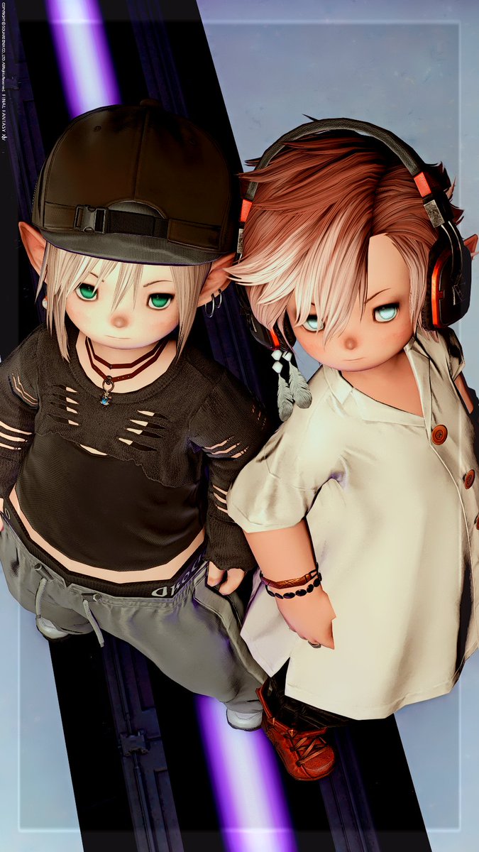 ＃おはララ　＃ララオス　＃オスララ　#FF14SS