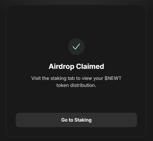 Got my biggest airdrop to date with <a href="/MagicNewton/">Newton</a> 

This motivated me to help others find good projects to farm

Not all projects will have nice airdrops, but if theres a part of them that are truly good then its worth it

We farm on 🫡