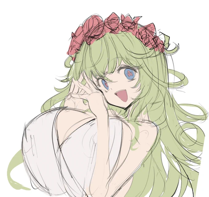 依頼絵も進めてはいるものの、上手くいかない時はおしっこ絵に限らず色々落書きしてしまうことが多い