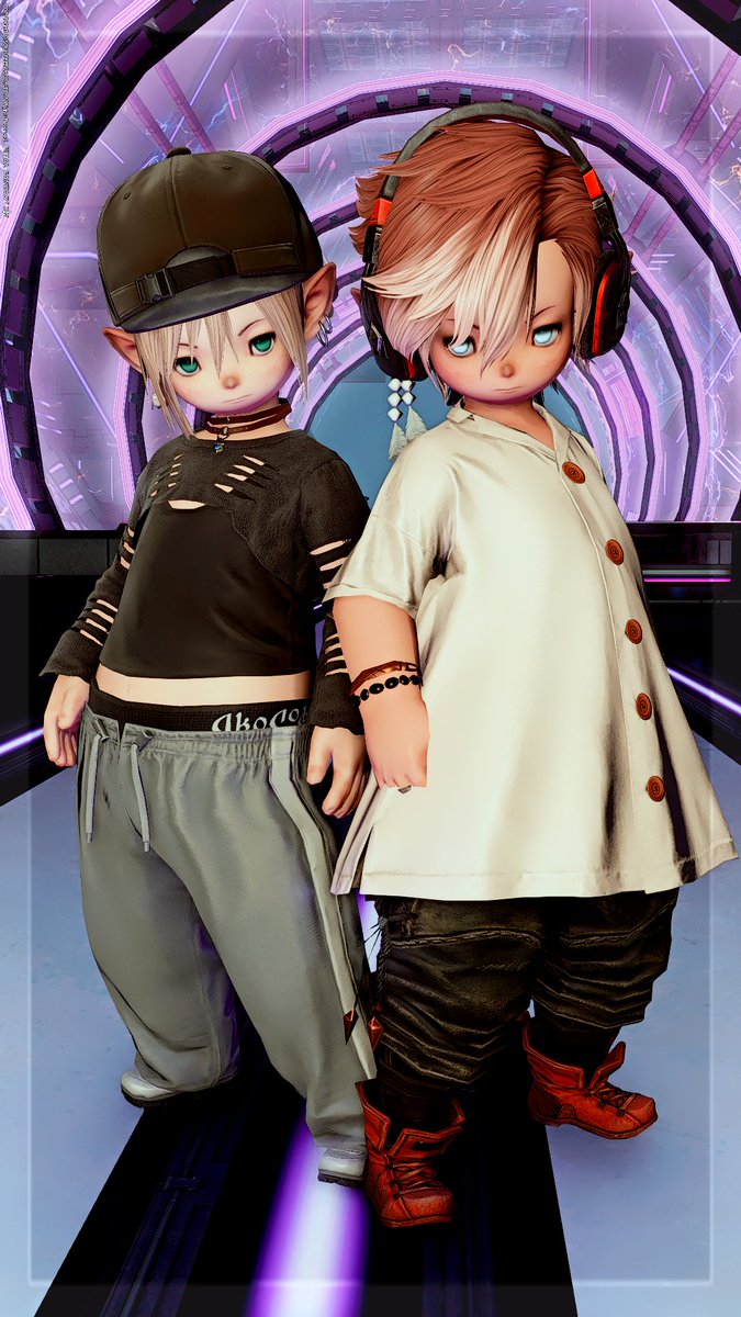 ＃おはララ　＃ララオス　＃オスララ　＃FF14SS

エレディンさんとSS撮りに行ってきたぴ！！！