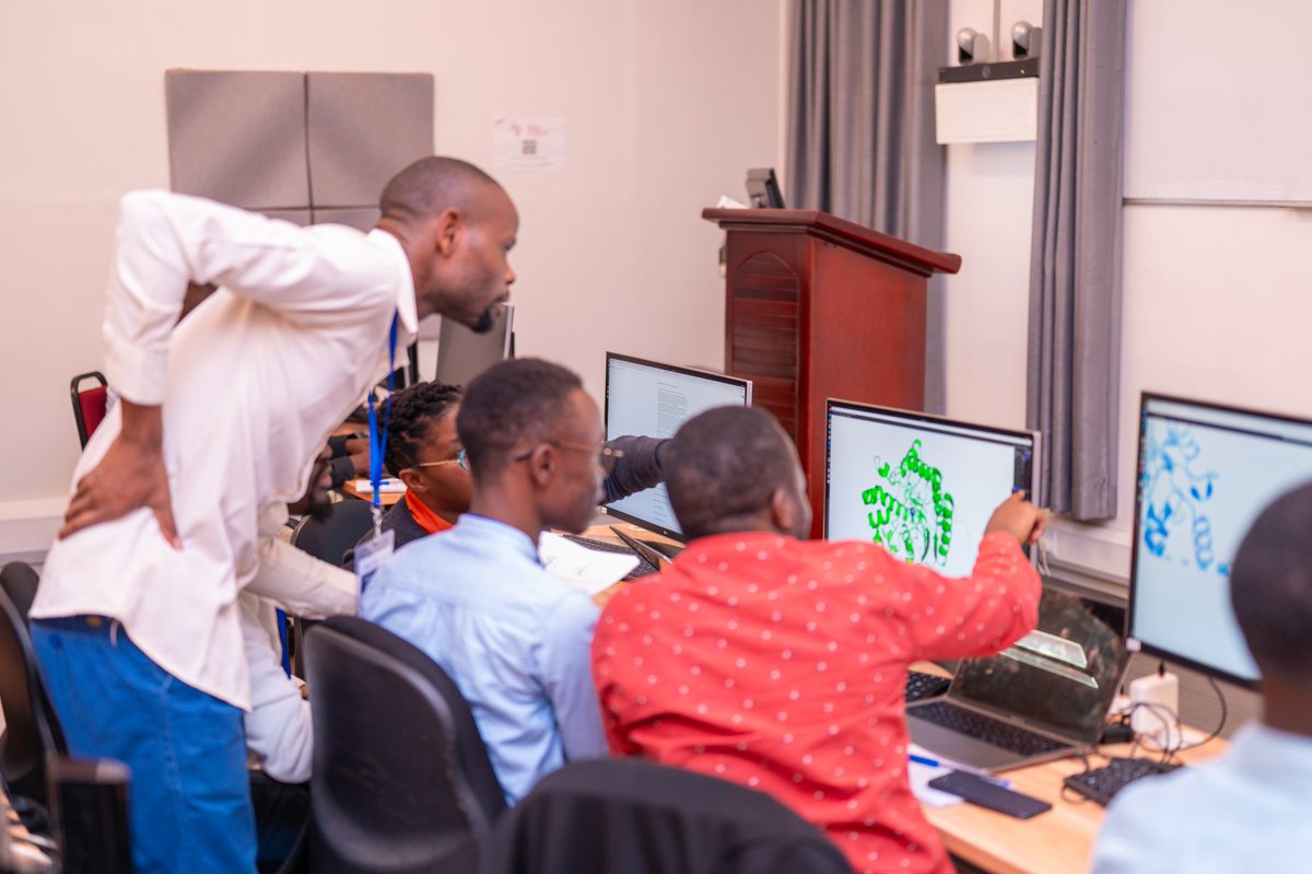 Hakimdeman's tweet photo. Google DeepMind-African Center of Excellence for Bioinformatics #AlphaFold2025 https://t.co/e7RUl9Nkvn