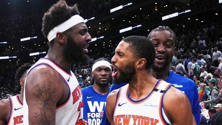 Mikal Bridges &amp; Mitchell Robinson have both been discussed in trade discussions per <a href="/TheFrankIsola/">Frank Isola</a> 

This is likely due to the fact both are extension eligible