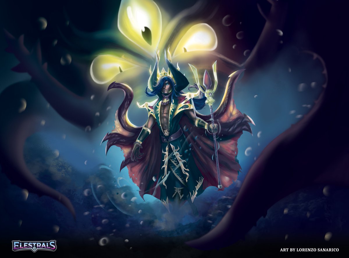 Get ready for next month, Stellar Poseidon will arrive in Shattered Stars! <a href="/Elestrals/">Elestrals</a>