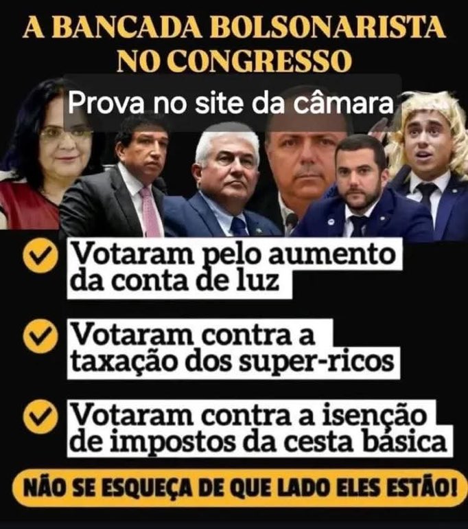 CONGRESSO INIMIGO DO POVO