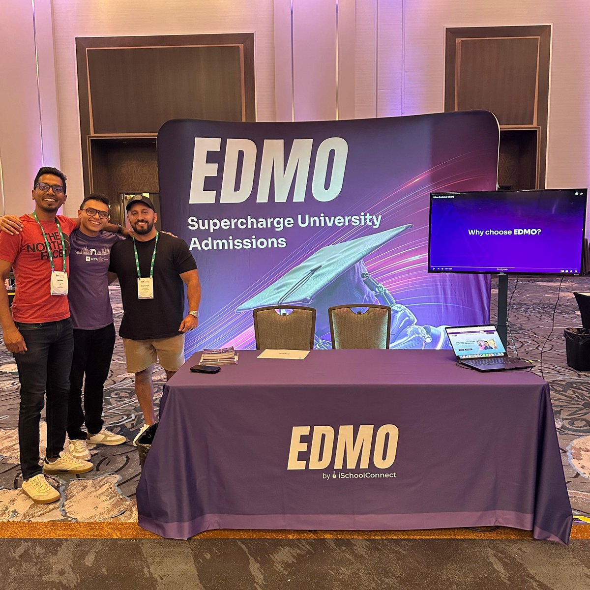 EDMO has officially touched down at #SlateSummit2025 🎲
Booth #15 is where the AI magic happens—smarter admissions, faster decisions, and zero stress.
Come say hi, grab some swag, and let’s chat enrollment 💬💻🎓
#EDMO #HigherEdTech #VegasVibes #AIinAdmissions