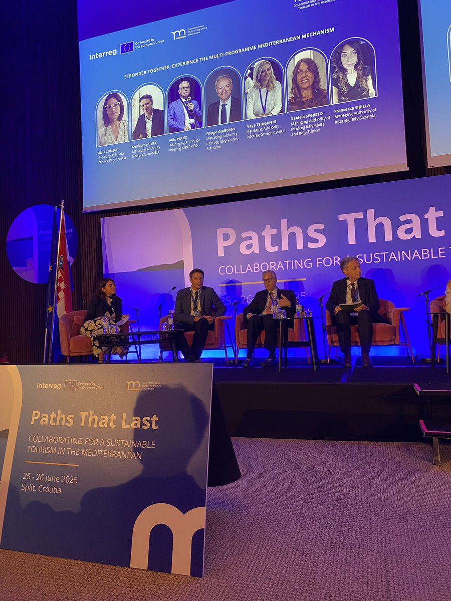 interregnextmed's tweet photo. ๐ฌโWe must train the next generation, engage youth and bring EU attention to sustainable tourism.โ Aldo Puleo, our Programme Manager, calls on all stakeholders to get involved, MMM aims to bridge needs from the ground up to the policy level.
#PathsThatLast #MMM #Interreg https://t.co/UpoLgX6rte
