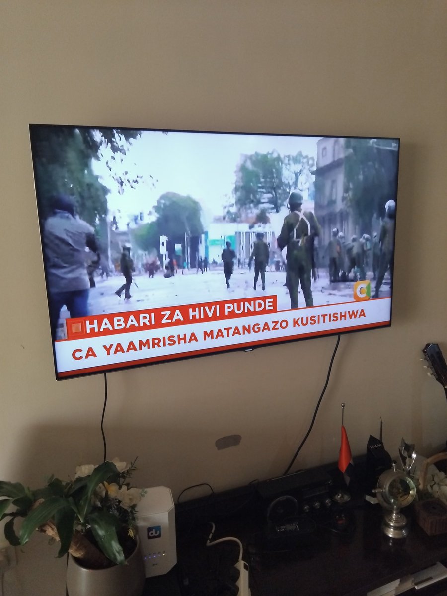 The Communication Authority of Kenya has just ordered all media houses to stop broadcasting the protests. They are trying to silence us. #SiriNiNumbers