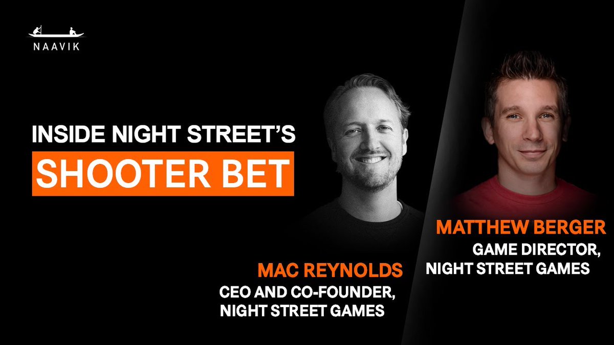 Naavik (@naavik_co) on Twitter photo 🎙️ In this episode host <a href="/takeit_eazzy/">Alexandra Takei</a> sits down with <a href="/realmacreynolds/">Mac Reynolds</a> and Matthew Berger, of <a href="/Imaginedragons/">Imagine Dragons</a> fame, to discuss founding <a href="/NightStGames/">Night Street Games</a> and building 5v5 hero shooter <a href="/playlastflag/">Last Flag</a>!
We share exclusive music tracks straight from the game itself! 🎙️ In this episode host <a href="/takeit_eazzy/">Alexandra Takei</a> sits down with <a href="/realmacreynolds/">Mac Reynolds</a> and Matthew Berger, of <a href="/Imaginedragons/">Imagine Dragons</a> fame, to discuss founding <a href="/NightStGames/">Night Street Games</a> and building 5v5 hero shooter <a href="/playlastflag/">Last Flag</a>!
We share exclusive music tracks straight from the game itself!