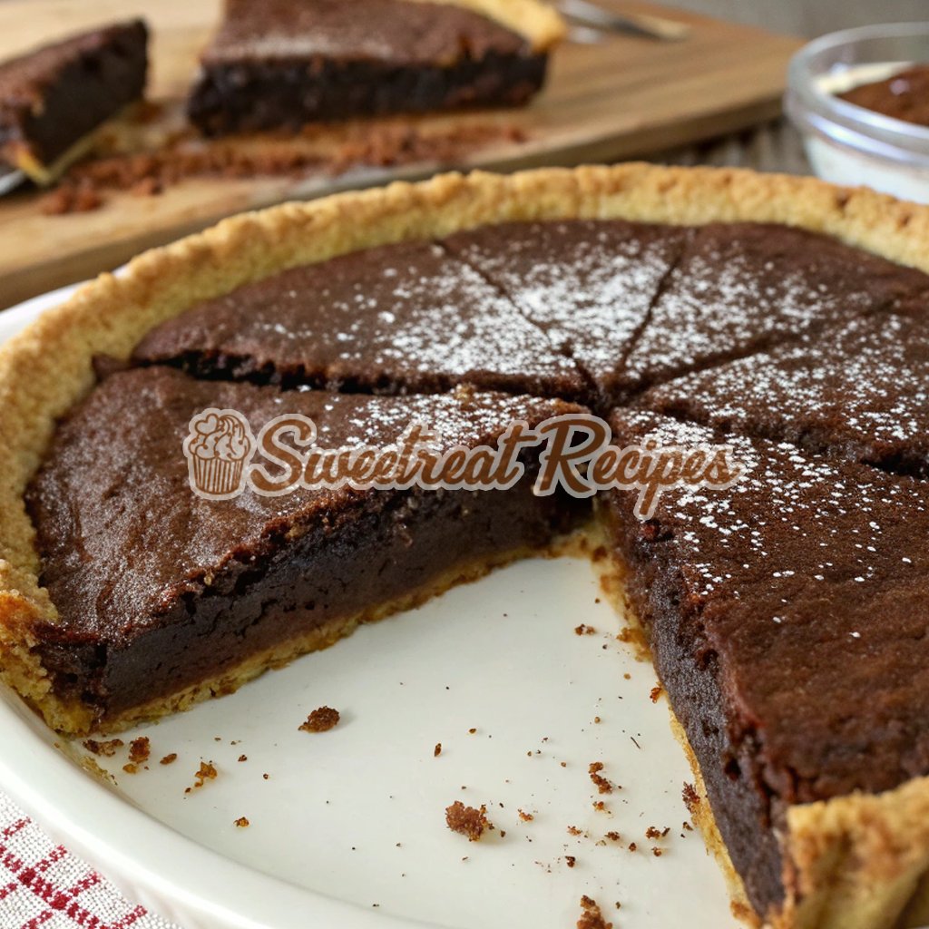 SweetreatRecipe's tweet image. Chocolate Chess Pie

☑️Ingredients:

1 pre-made 9-inch pie crust
½ cup (1 stick) unsalted butter, melted
1 ½ cups granulated sugar
¼ cup unsweetened cocoa powder
2 large eggs
1 teaspoon vanilla extract
Pinch of salt
For Garnish (Optional):
Powdered sugar
#Chocolate #ChessPie