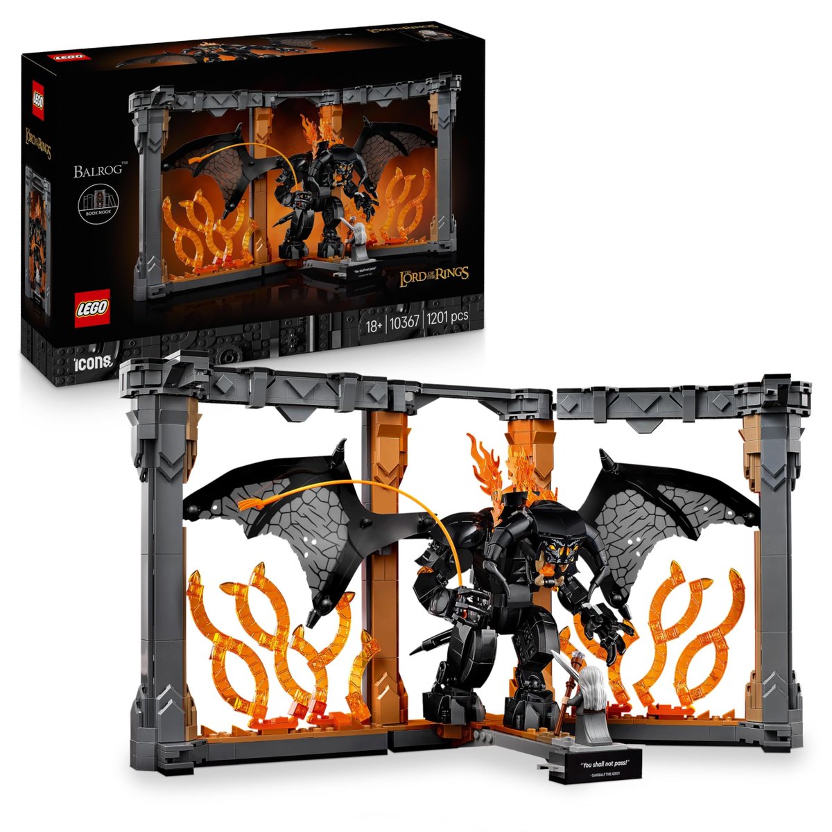 Bon plan #LEGO : le nouveau Set LEGO 10367 Le Seigneur des Anneaux - Book Nook du Balrog passe à 90€ au lieu de 119€ sur Cdiscount en entrant le code promo 10DES79 !

Lien affilié : tidd.ly/3TDC46H