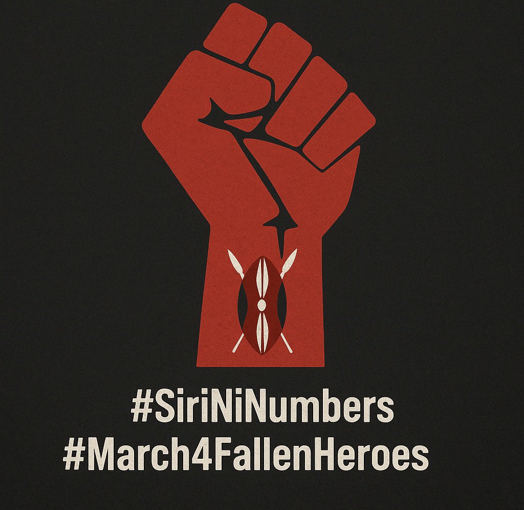 karimimuigai's tweet image. Today, WE the PEOPLE, REMEMBER. JUNE 25th isn’t just another DAY, it’s a call to NEVER forget those who STOOD for something greater than THEMSELVES.
#SiriNiNumbers #June25th #March4FallenHeroes
#RutoMustGo