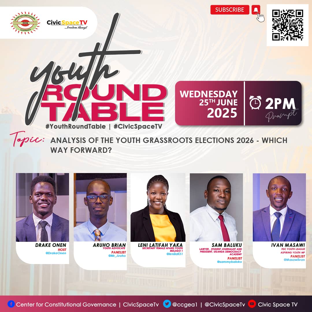 pafm_ylmc's tweet photo. We are glad to have been well represented by our Deputy SG @lenilati31, who also serves as the Sec. Women Affairs for Mulago 1, Kampala Uganda. Tune in @CivicSpaceTV https://t.co/XLv9Eg9kDN