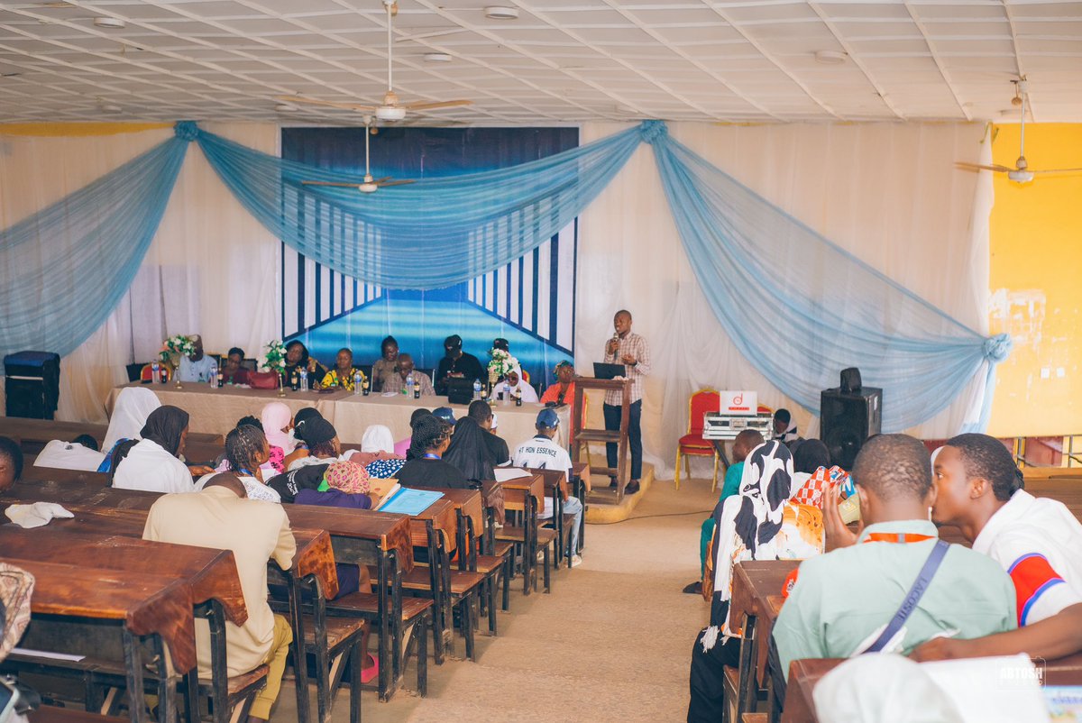 Spoke at Kwara Poly’s Health Symposium on:
“Young, Stressed and at Risk: The Silent Rise of Hypertension in Youth.”

Important conversations were sparked — stress, lifestyle, early prevention.
We’ll keep doing our part, one heart at a time. ❤️
#Hypertension #LifelightFoundation