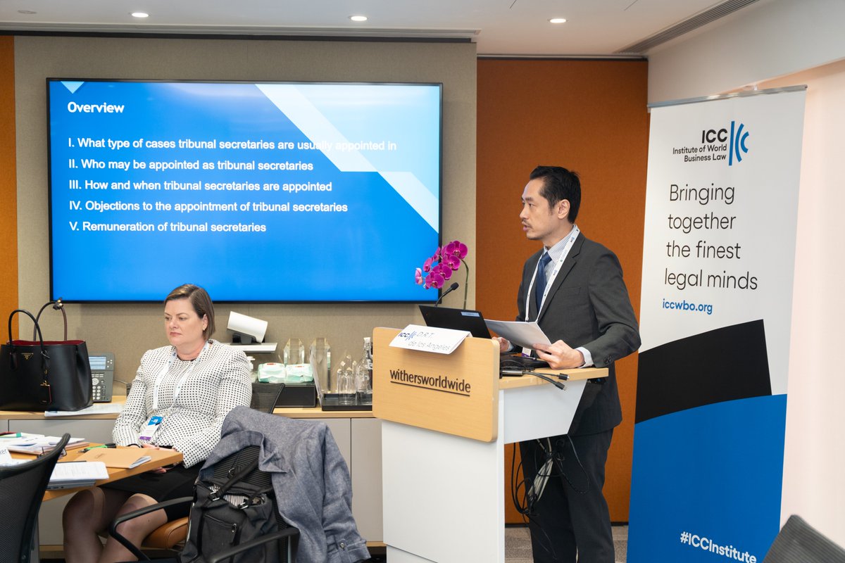 ICC_arbitration's tweet photo. Today, 25 June, ICC organised an ICC Institute of World Business Law Advanced Training for Tribunal Secretaries: Role, Tasks and Skills of Tribunal Secretaries to Excel in their Function as part of #ICCAPAC โ๏ธ https://t.co/b1dGWH1XTg