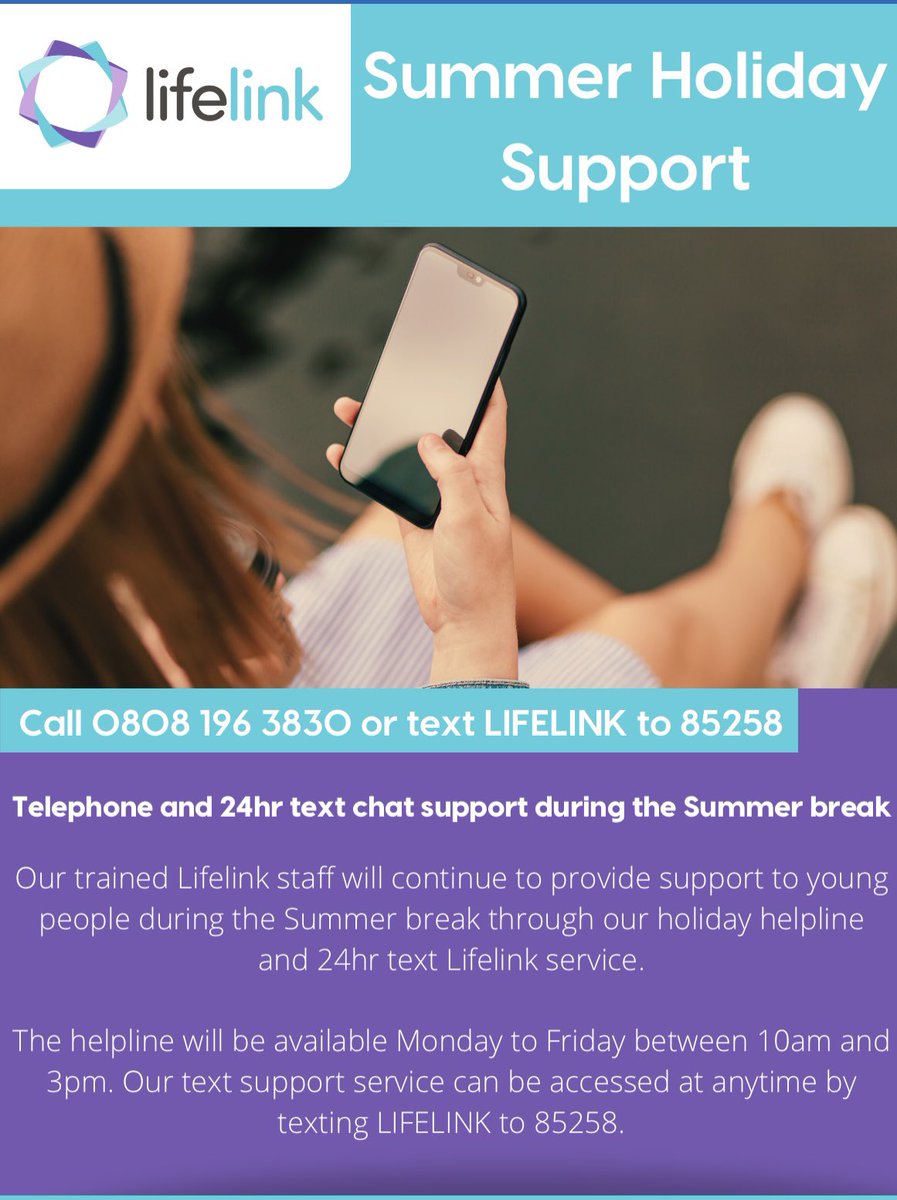 Lifelink Summer Holiday Support