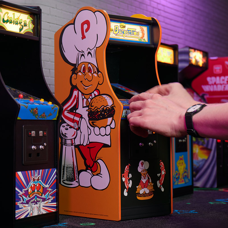 Quarter_Arcades's tweet image. Preserving arcade history, one (¼ scale) cab at a time!
Quarter Arcades - the most accurate replicas available:
✅ Made of wood, just like the originals
✅ Illuminated marquees + coin doors
✅ Perfect for a desk or display shelf
The perfect gift for collectors & arcade lovers…