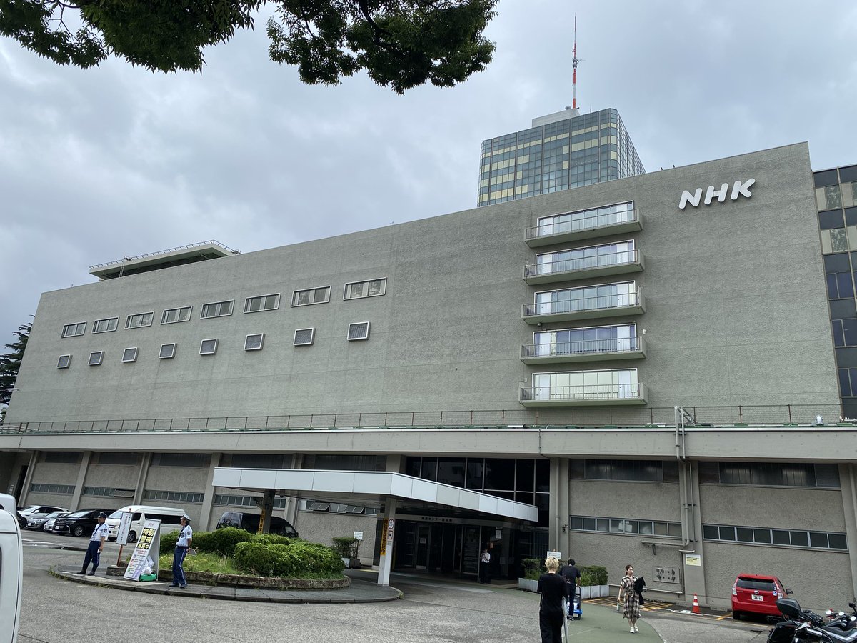 今日はNHKさんにて
凄い量の収録でやんした
#NHK