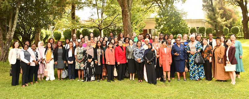 ''Let us shatter the barriers and leave the doors wide open for younger women to follow, knowing that we belong in decision-making spaces.” says UNON DG <a href="/ZainabHawa/">Zainab Hawa Bangura</a> during the celebration of the International Day of Women in Diplomacy co-hosted with <a href="/AmbGuoHaiyan/">Guo Haiyan 郭海燕</a>.