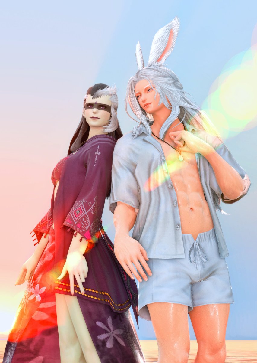 Lovely pose w/<a href="/ArhloNSFW/">ArhloNSFW</a> ~!
#ffxivsummerbash
