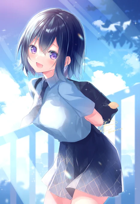 「せーんぱいっ 海行きましょ!」