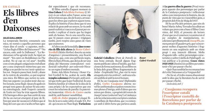 En Guillamon sobre "Que morin els fills dels altres", de la <a href="/RoserCabre/">Roser Cabré-Verdiell</a> !